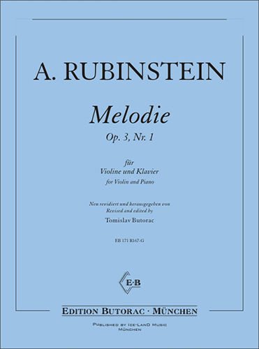 Cover - Melodie op. 3 Nr. 1